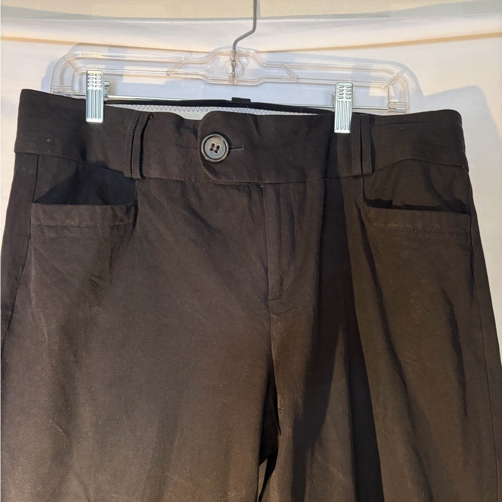 Banana Republic stretch Black Straight Leg Pants